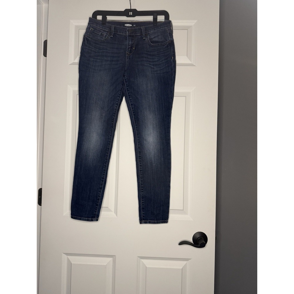 Old Navy Curvy Skinny Denim Jeans 4 Petite Blue